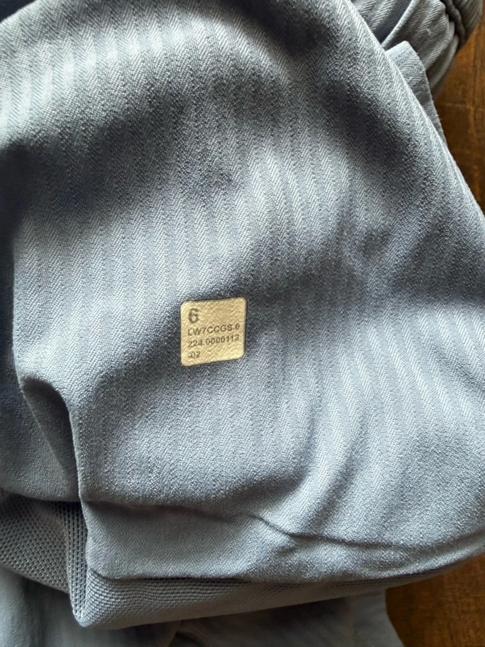 Lululemon Dance Studio High-Rise 3.5 Shorts — Dusty Blue - Picture 4 of 4
